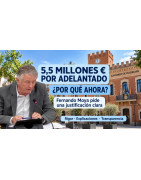 5,5 millones por adelantado: Pedimos justificar por qué no puede esperar