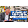 15 páginas de respuesta y las preguntas siguen abiertas