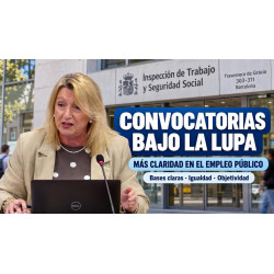 Convocatorias bajo la lupa: Pedimos más claridad en el empleo público