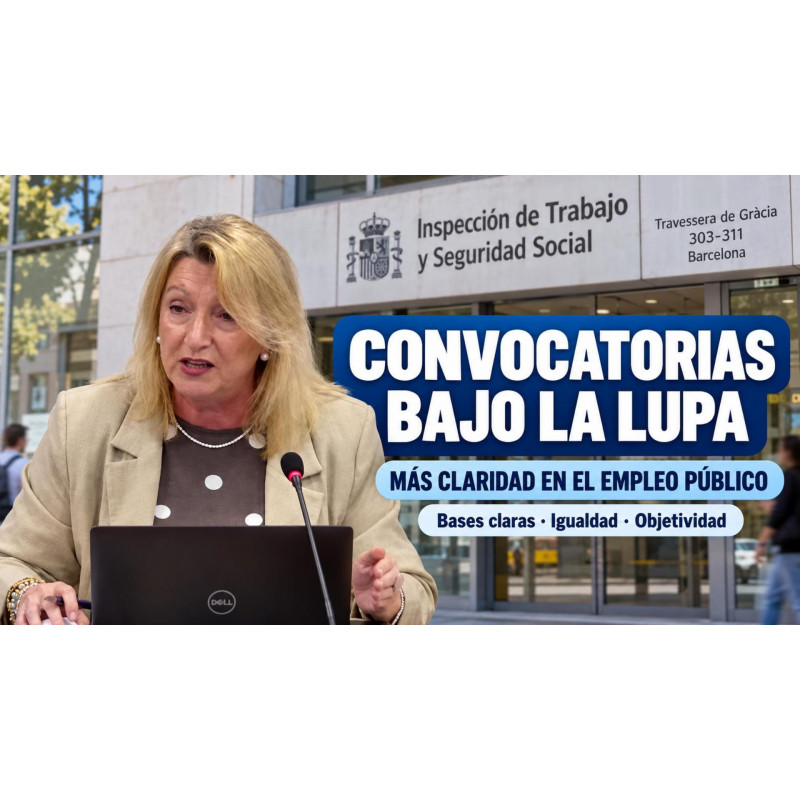 Convocatorias bajo la lupa: Pedimos más claridad en el empleo público