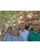 El PP de Viladecans en la manifestación por las deficiencias en el servicio del bus en el Baix Llobregat