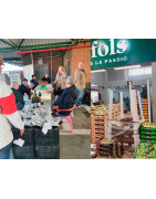 Visitamos a los pageses de Viladecans en Mercabarna