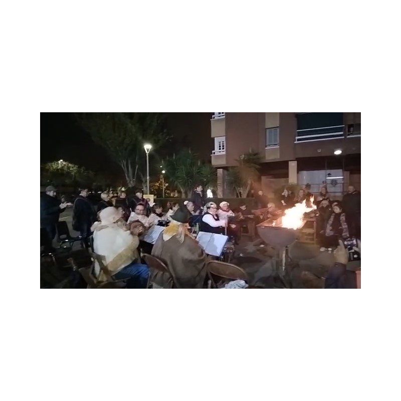 El PP de Viladecans en la 6ª Zambomba de Jerez celebrada en el barrio Hospital-Roca