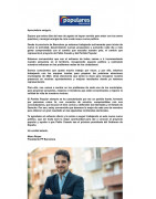 Carta del presidente provincial, Manu Reyes, de reinicio del curso político