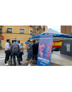 Carpa informativa del PP de Viladecans