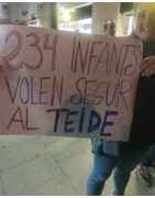 Apoyamos a los padres y alumnos del Colegio Teide