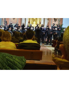 Representantes del Partido Popular de Viladecans en el Concierto de Navidad