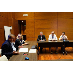 Reunión en el Parlament con Jaume Veray, Portavoz del PP de Agricultura en el Parlament