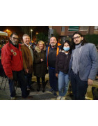 El PP de Viladecans en la celebración de La Zambomba de Jerez en el Barrio Hospital-Poblado Roca