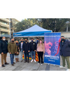 Buena acogida a la carpa de Nuevas Generaciones de Viladecans