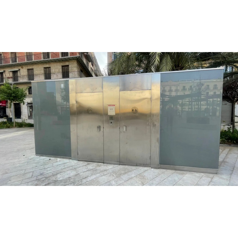 Proponemos instalar lavabos públicos fijos en plazas y parques