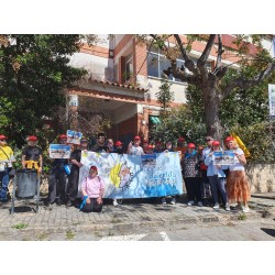 El PP de Viladecans acompanya a l'AVV d'Alba-rosa i a ASDIVI en la "Pujada a la Fuente del Laurel"