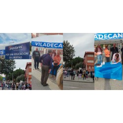 Padres de alumnos de Viladecans preocupados por el tema lingüístico