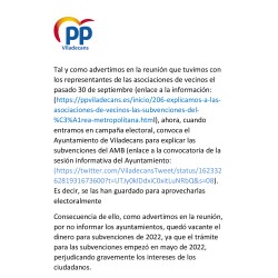 El equipo de gobierno...